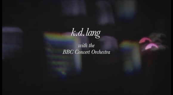 k.d. lang BBC SESSIONS LIVE CONCERT PERFORMANCE FROM LSO ST. LUKES LONDON (2008) - West Coast Buried Treasure